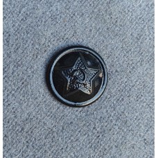 Пуговица форменная РККА, обр. 1936 г., диаметр 14 мм, Черная.